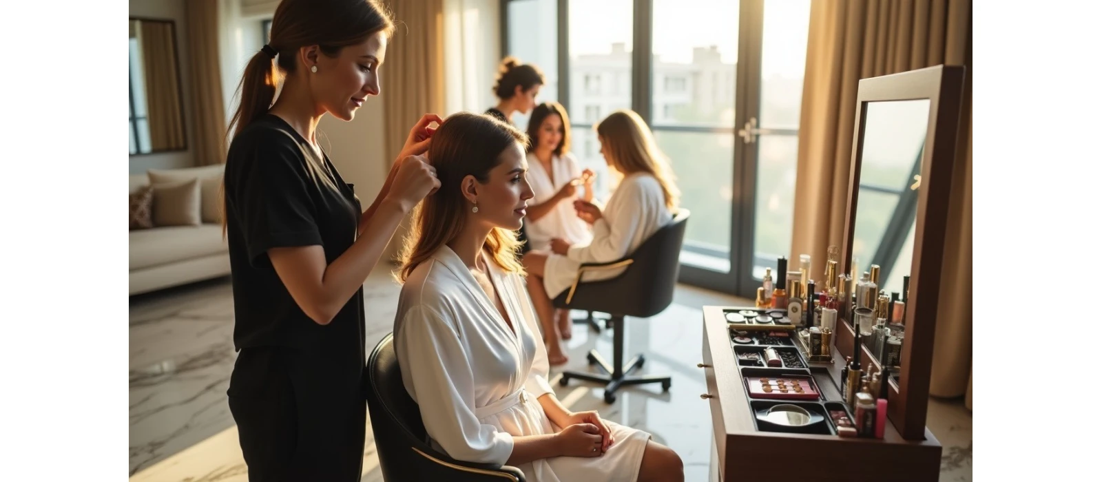 Event Preparation with Home Salon Services in Dubai: Weddings, Photoshoots & More